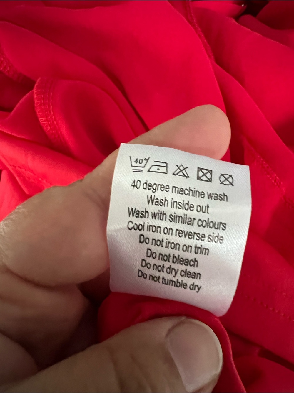 Eilly Bazar Ruched Off-Shoulder Red High-Low Ruffle Dress size small - Picture 13 of 13